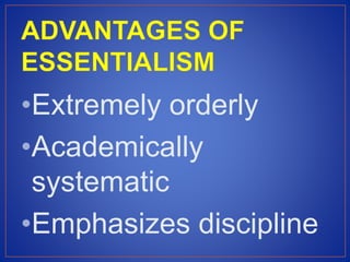 Essentialism | PPTX