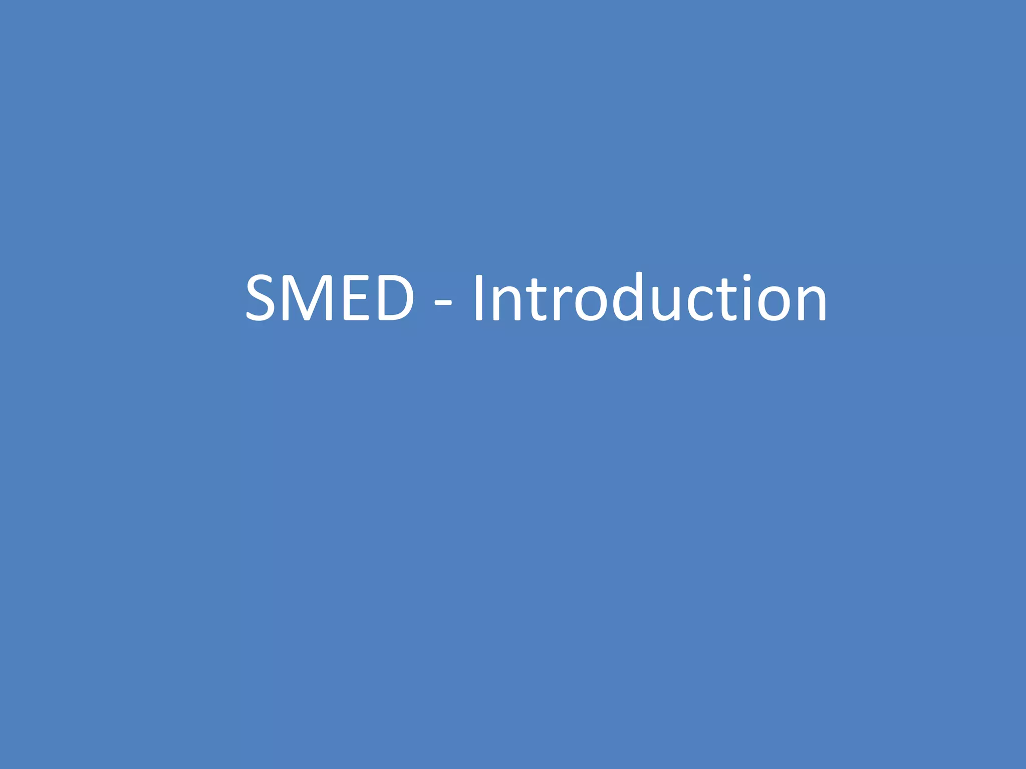 102
SMED - Introduction
 