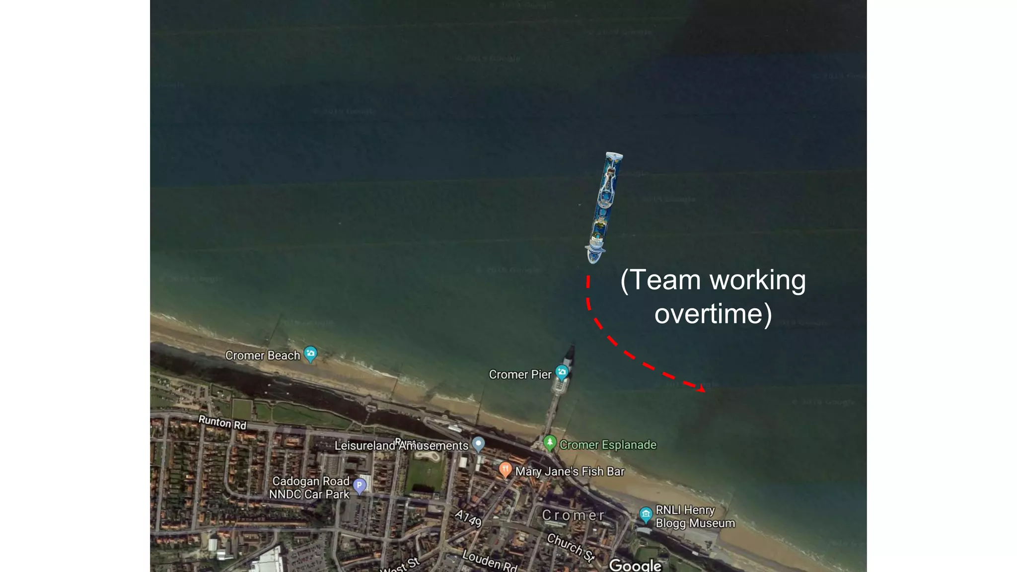 (Team working
overtime)
 