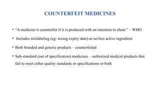 Essential Medicines and Counterfeit Drugs.pptx