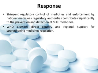 Essential medicines and counterfeit medicines | PPTX