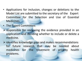Essential medicines and counterfeit medicines | PPTX
