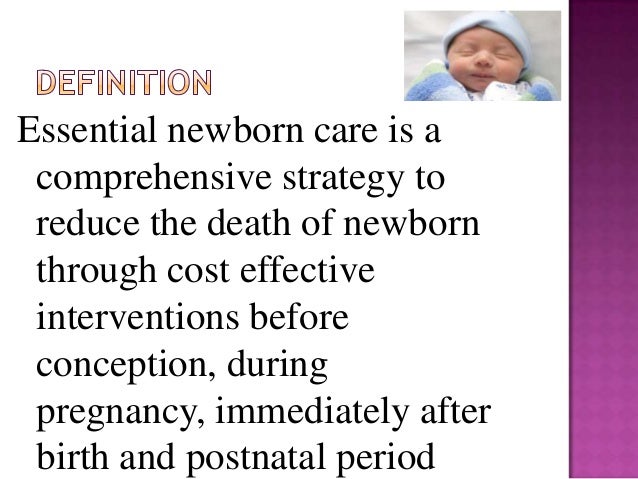 essential care of newborn