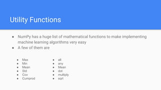 Essential NumPy By ZekeLabs | PPT