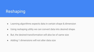 Essential NumPy | PPTX