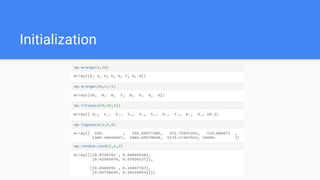 Essential NumPy | PPT