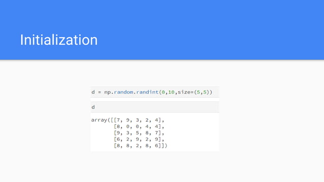 Essential NumPy | PPT