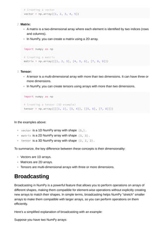 Essential numpy before you start your Machine Learning journey in ...