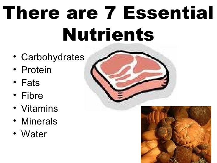 Essential nutrients
