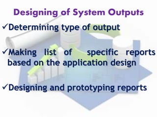 Database Output Design Document Examples Database Design | PPTX