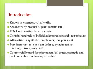 Essential oil | PPTX