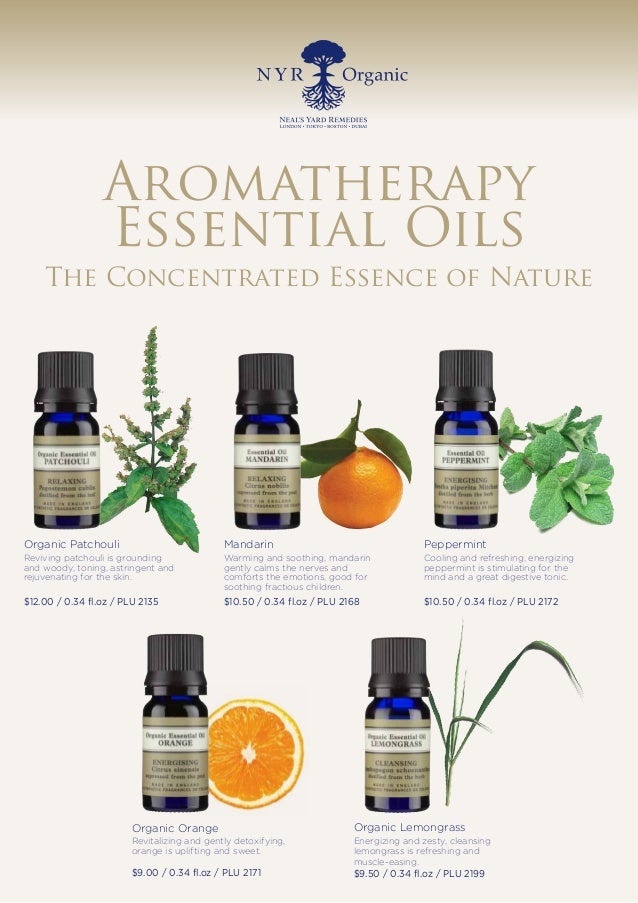 NYR Organic USA Essential Oil / Aromatherapy