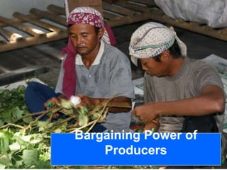 Bargaining Power of Producers Bargaining Power of Producers 