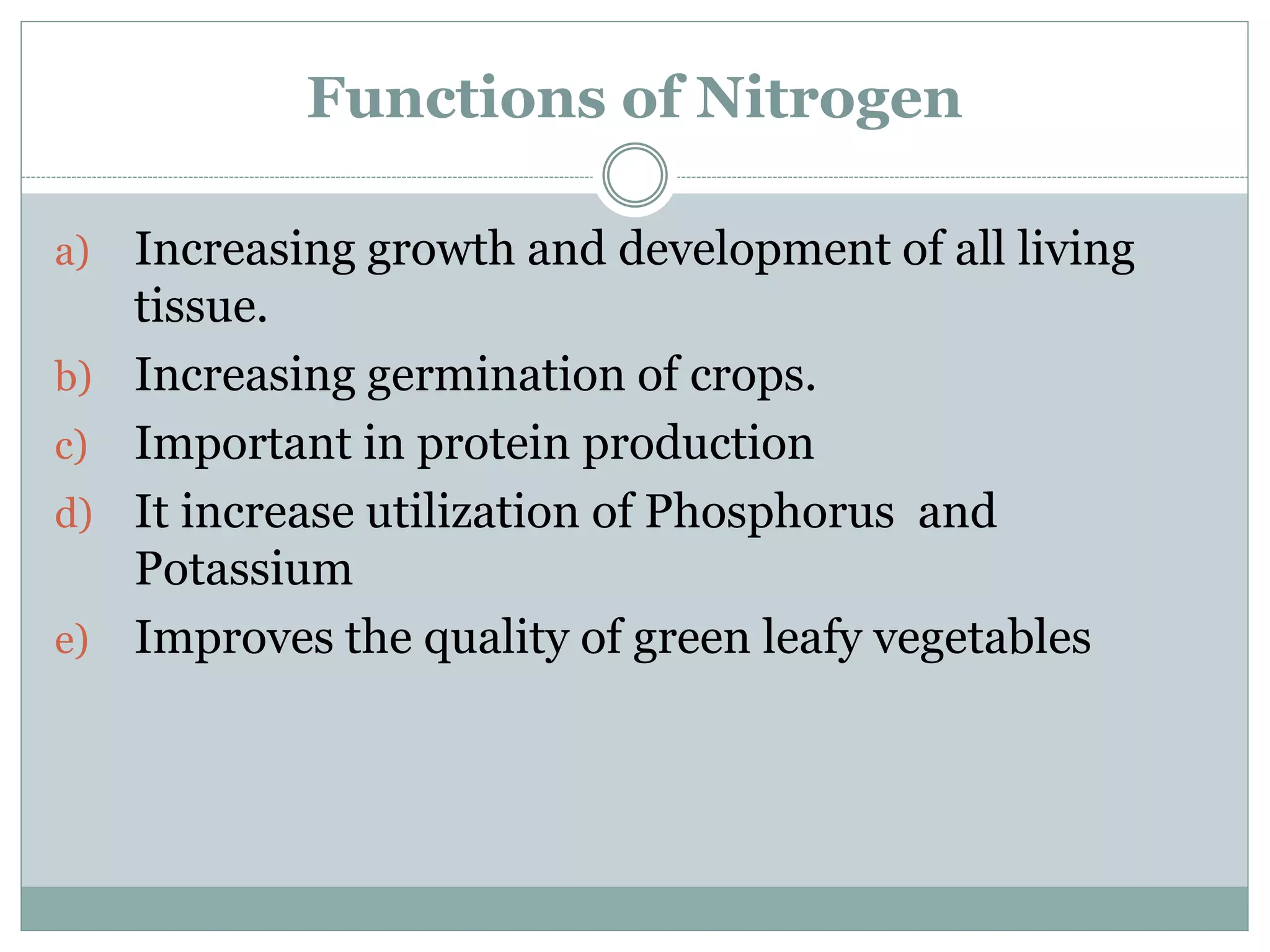 Essential plant nutrients and their functions | PPTX