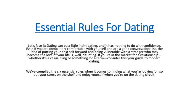 What Couples Do On First Date PPT what-couples-do-on-first-date-ppt