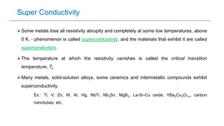 Electrical and Magnetic Properties of Materials | PPTX