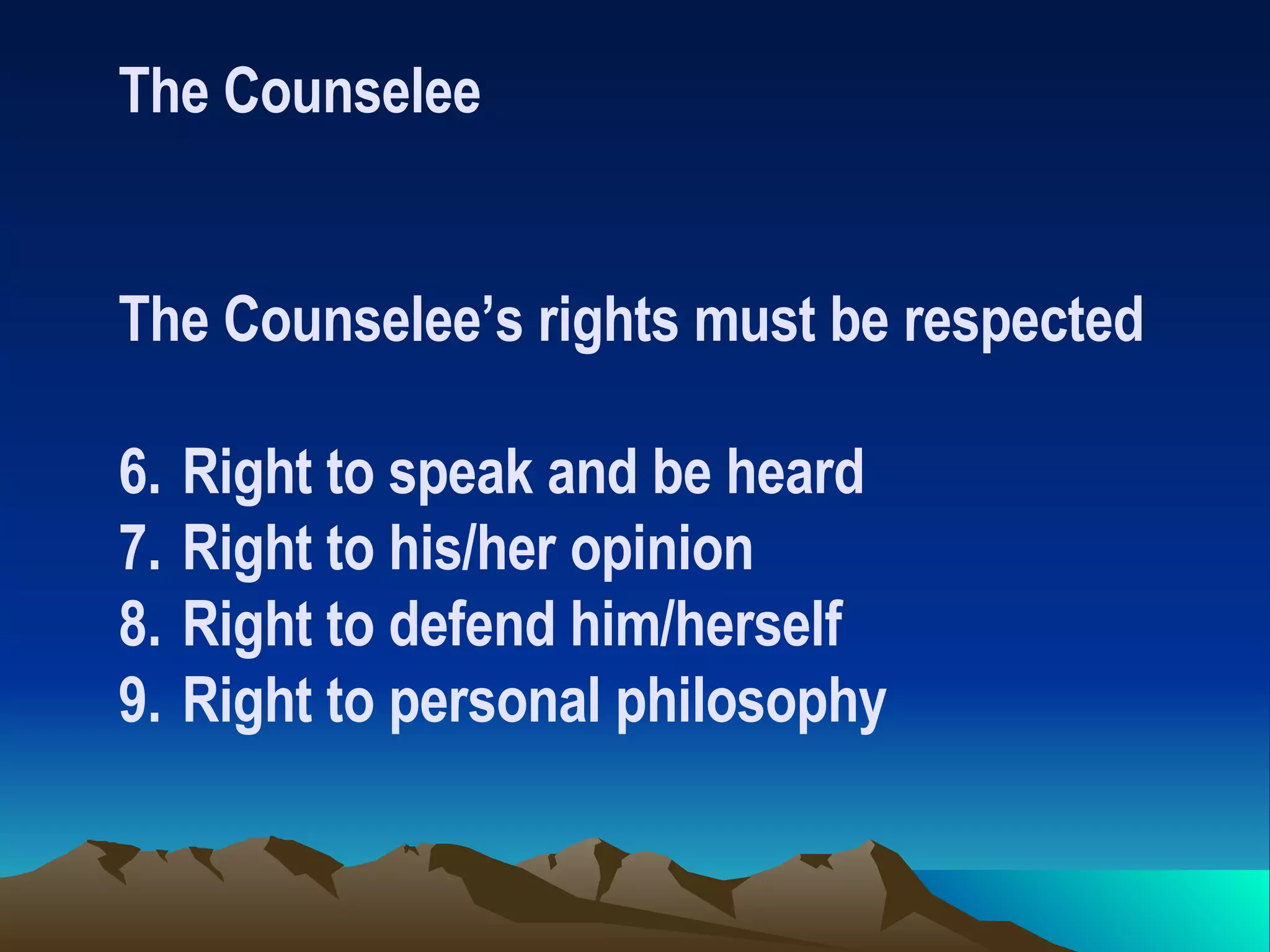 Check list of essentials 1 .  Why does he need help at this time 2. What has he already done towards solving the problem 3. What help has he already received 
