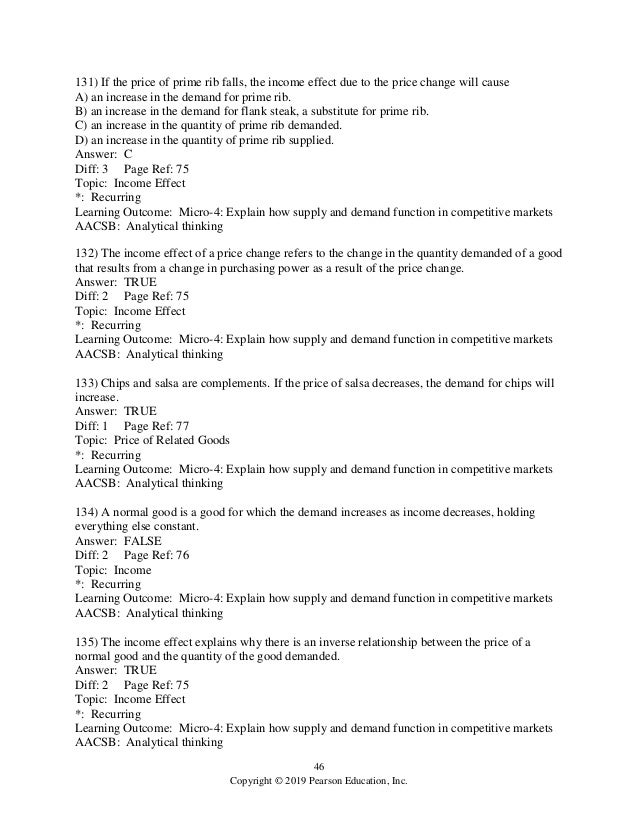 Essentials of Economics 6th Edition Hubbard Test Bank