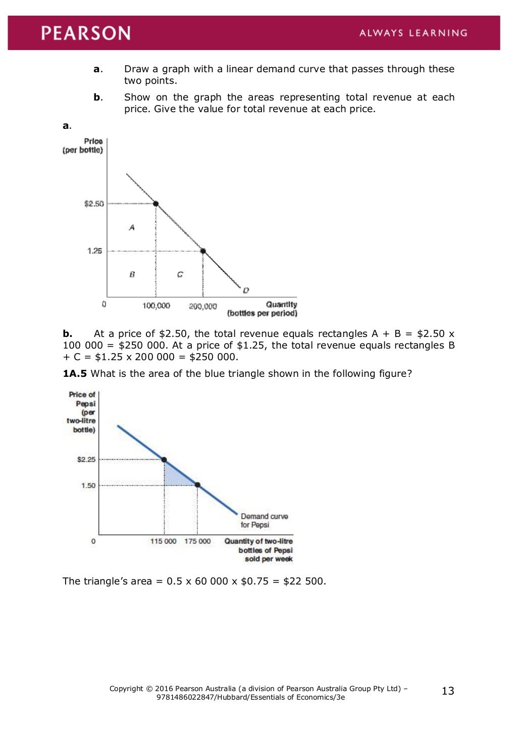 Essentials of Economics Australian 3rd Edition Hubbard Solutions Manu…