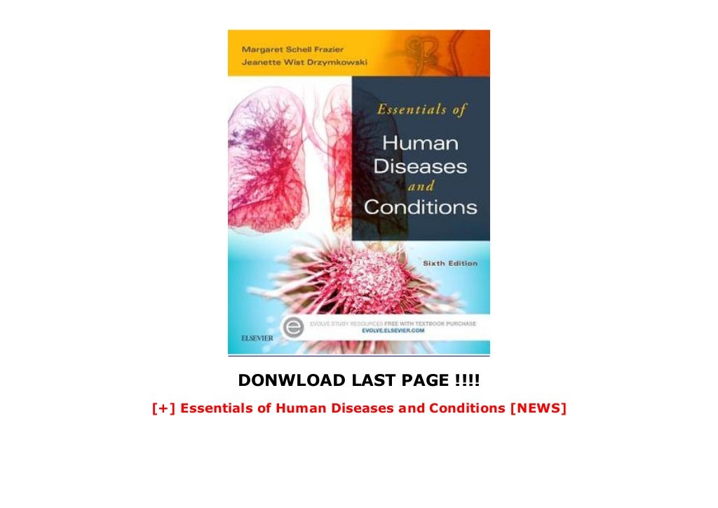 Essentials of Human Diseases and Conditions [NEWS]
