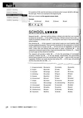 Essentials book   exam essentials-fce