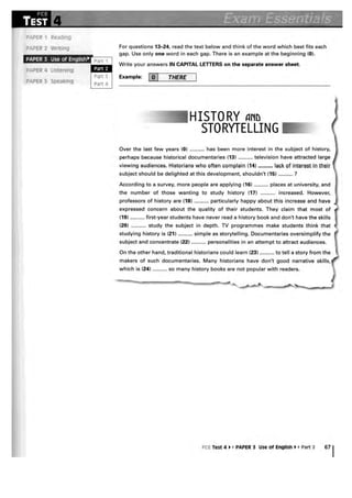 Essentials book exam essentials-fce