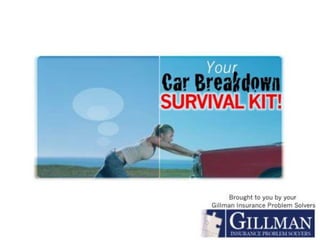 Car Breakdown Survival Kit