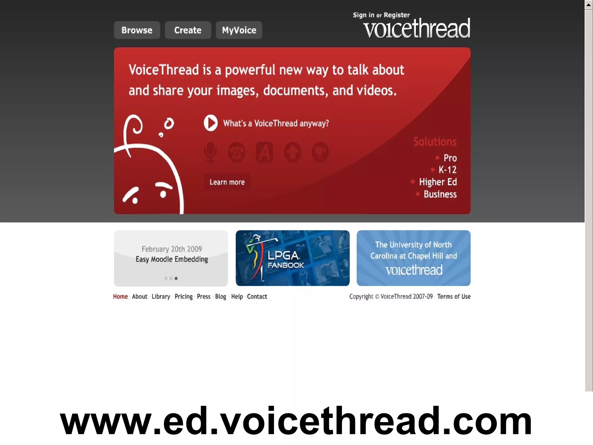 www.ed.voicethread.com 