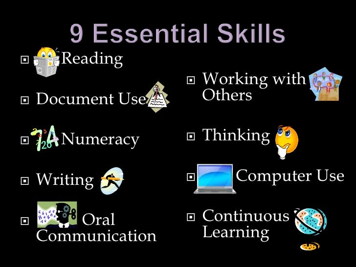 Essential Skills Presentation
