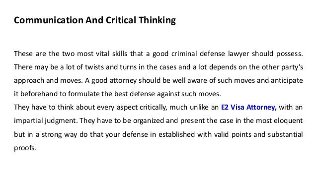 Essential skills to look for in a criminal defense lawyer ...