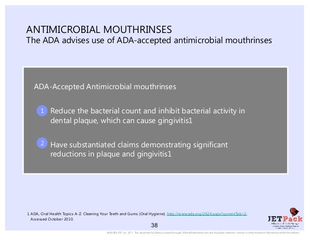 Accepted Antimicrobial Mouth Rinses 101