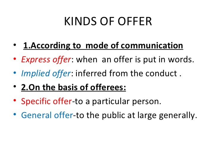 Essentials of a valid contract