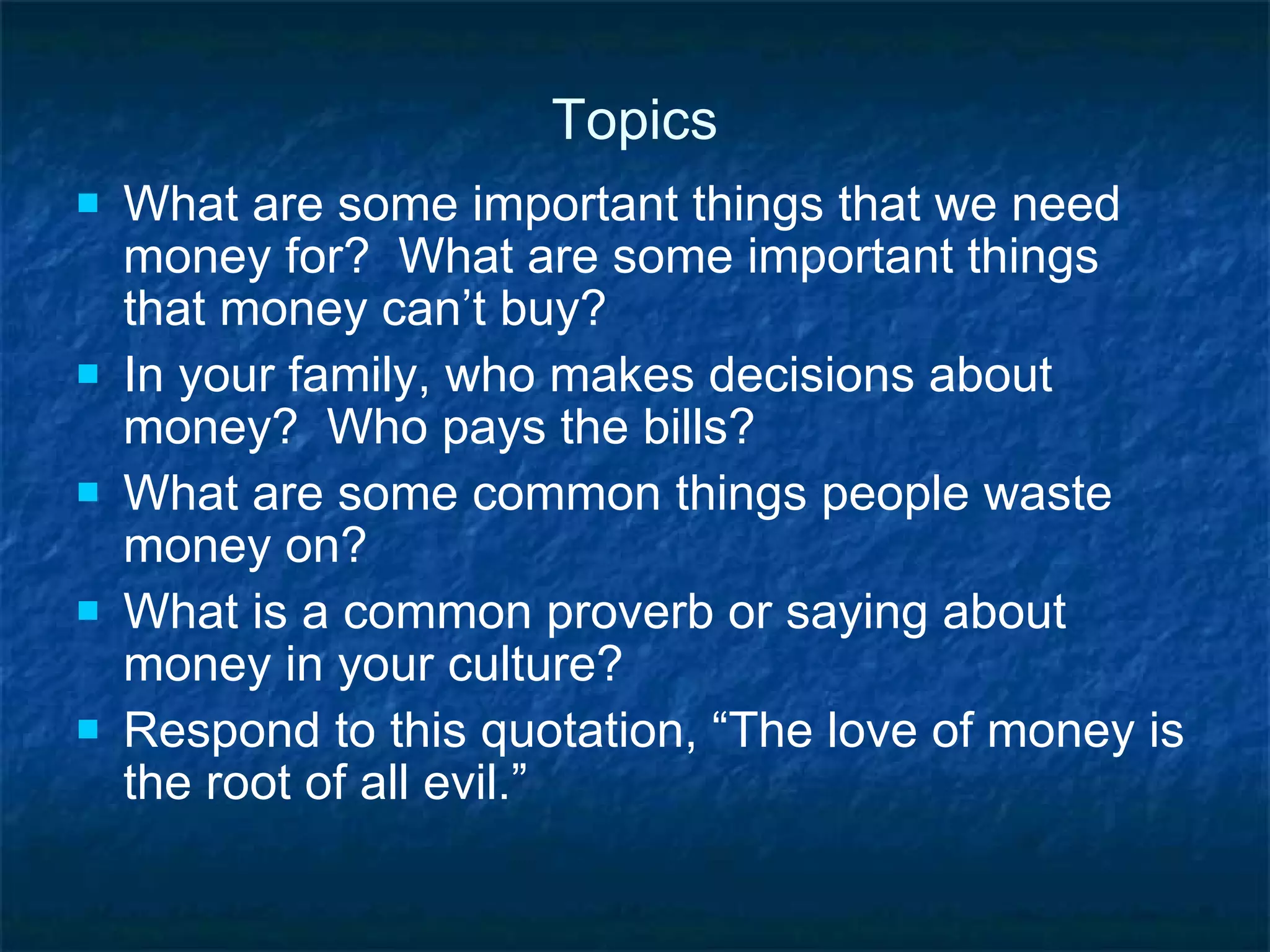 Topics Respond to this cartoon: 