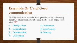 Essentials of effective communication | PPTX | Email | Internet