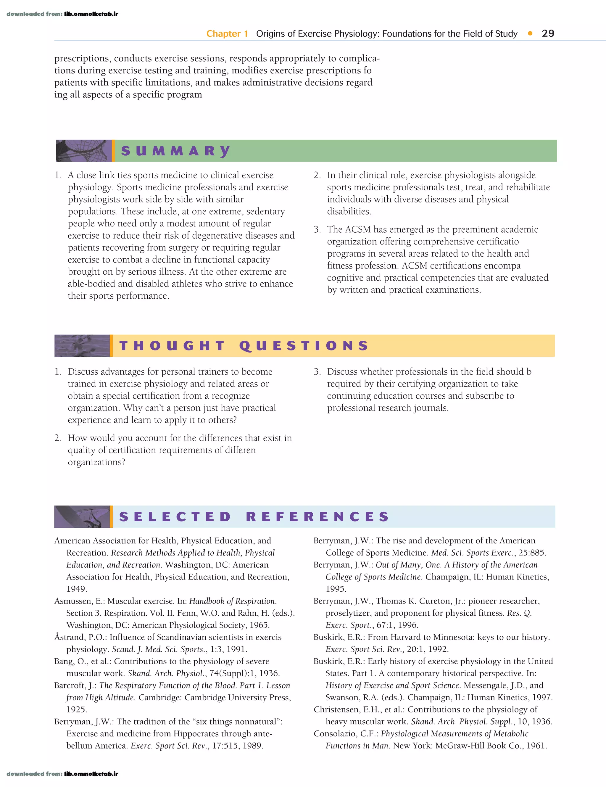 Exercise Physiology | PDF