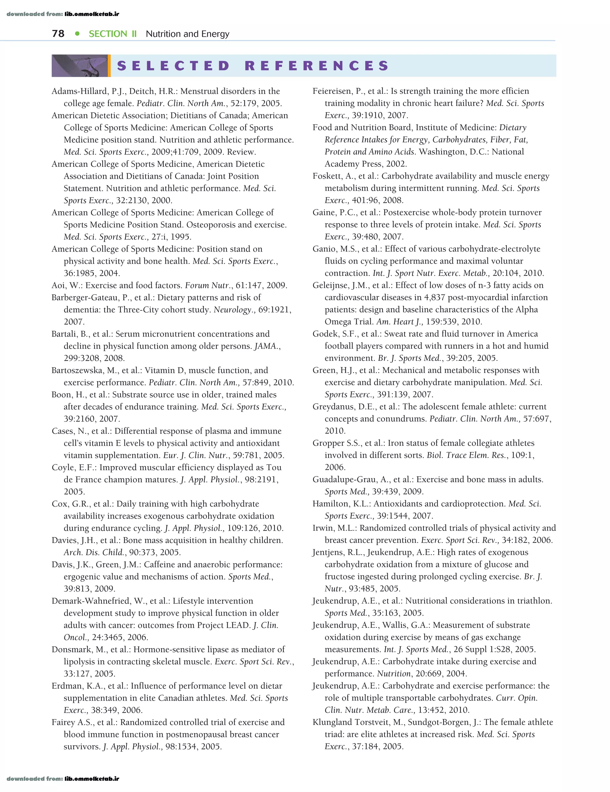 Exercise Physiology | PDF
