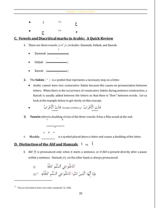 Essentials of quranic arabic vol 1 by masood ranginwala | PDF