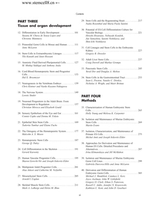 Essentials of Stem Cell Biology, biology | PDF