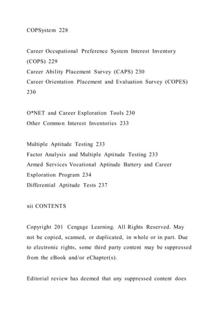 Essentials of Testingand AssessmentA Practical Guide t | DOCX