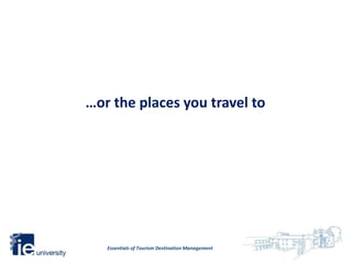 Essentials of Tourism Destination Management
 