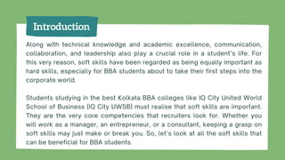 Essential Soft Skills for BBA Students Building the Future of Business ...