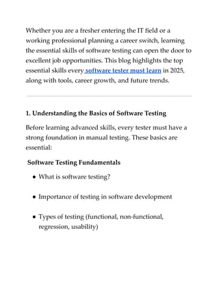 Essential Software Testing Skills to Learn.pdf