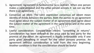 Essentials of valid contract | PPTX