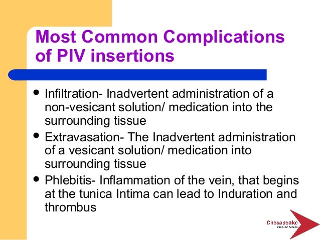 essentials of vascular access medication incident report