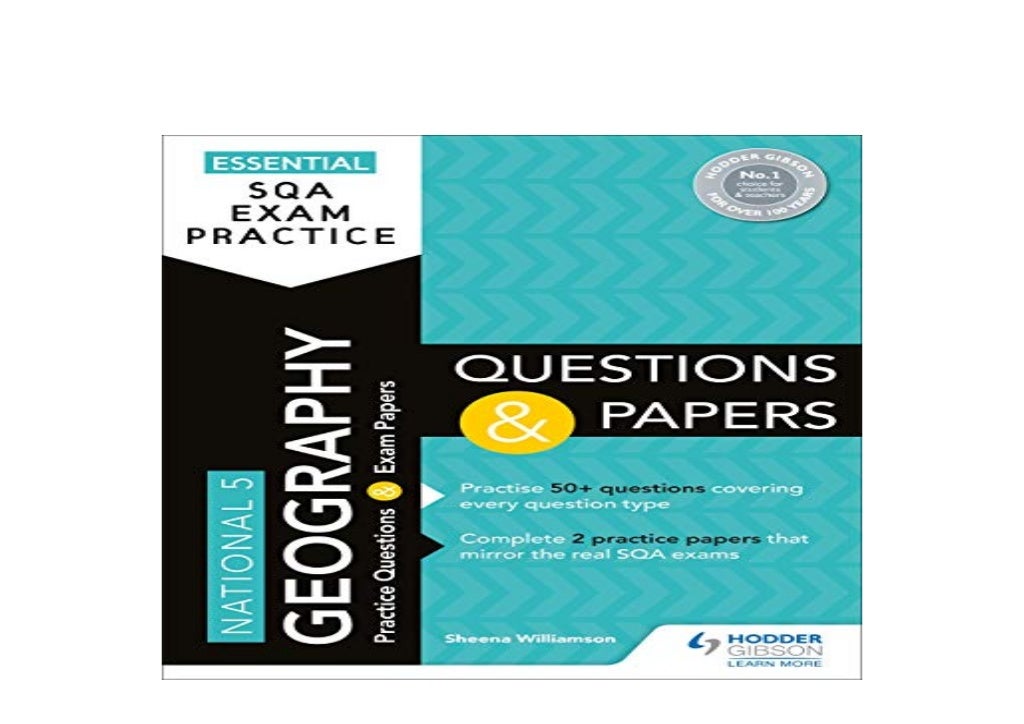 BOOK_PAPERBACK Essential SQA Exam Practice National 5 Geography