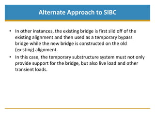 Essentials slide in bridge construction a guide for bridge designers | PDF