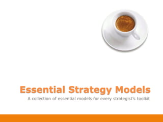Essential Strategy Models
A collection of essential models for every strategist’s toolkit
 