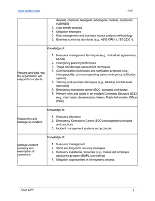Essential Study Guide and Exam Prep Questions for CPP Certification ...