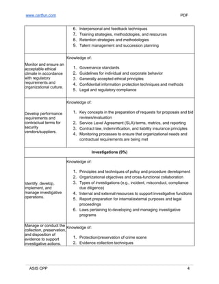 Essential Study Guide and Exam Prep Questions for CPP Certification ...