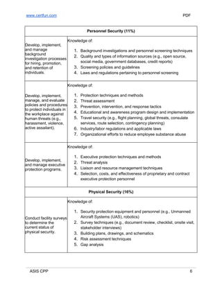 Essential Study Guide and Exam Prep Questions for CPP Certification ...